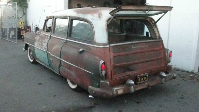 1954 Green Chevrolet Bel Air/150/210 Wagon