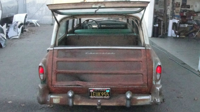1954 Green Chevrolet Bel Air/150/210 Wagon