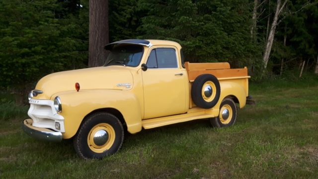 1954 Yellow Chevrolet Other Pickups