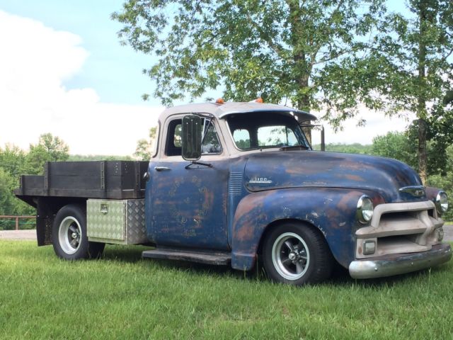 1954 ratty blue Chevrolet Other Pickups Cab & Chassis