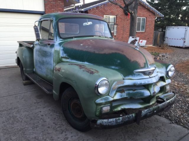1954 Green patina Chevrolet Other Pickups Pickup truck