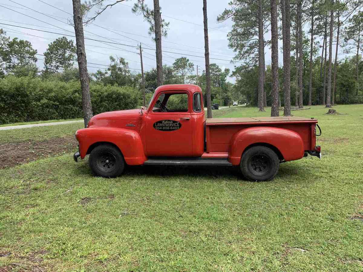 1954 Red Chevrolet 3100
