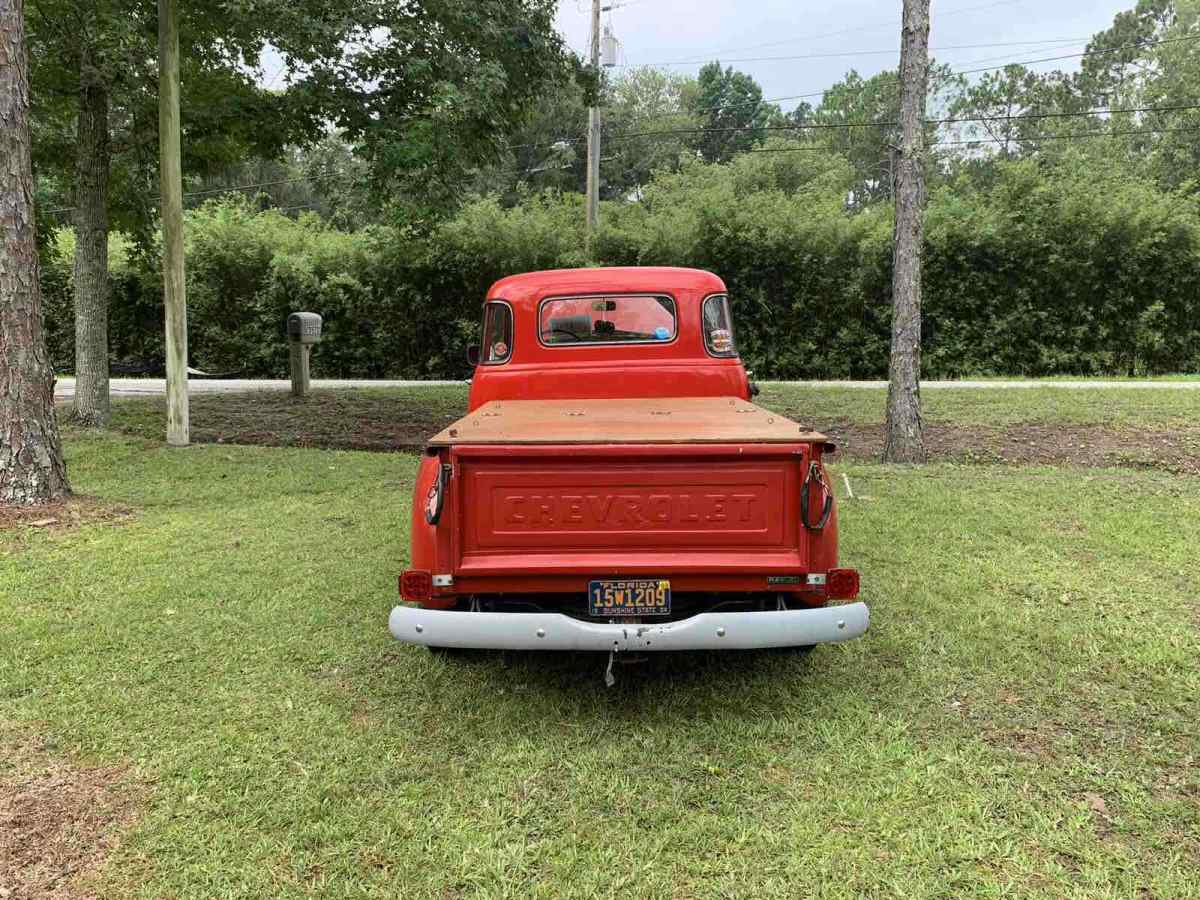 1954 Red Chevrolet 3100