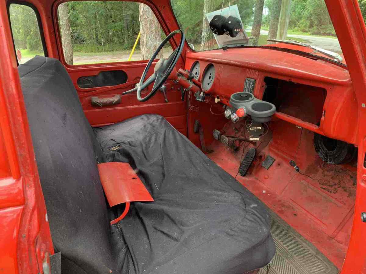 1954 Red Chevrolet 3100