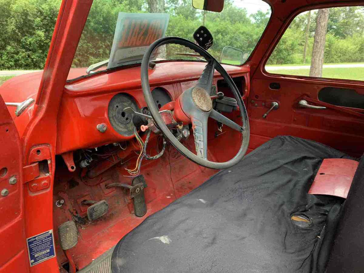 1954 Red Chevrolet 3100