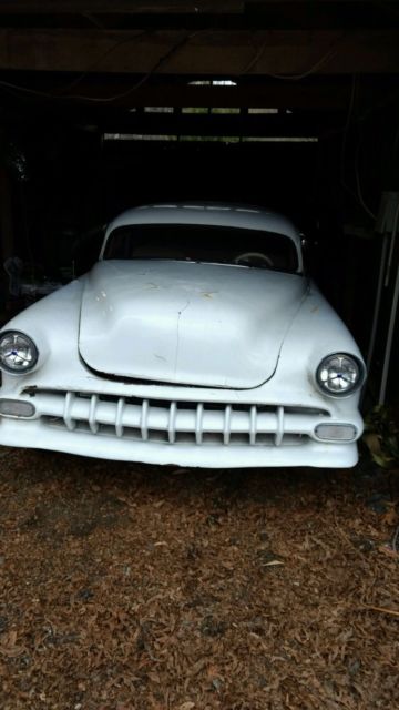 1954 White Chevrolet Bel Air/150/210 Coupe