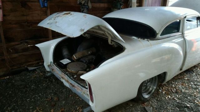 1954 White Chevrolet Bel Air/150/210 Coupe