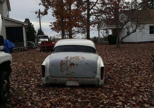 1954 White Chevrolet Bel Air/150/210 Coupe