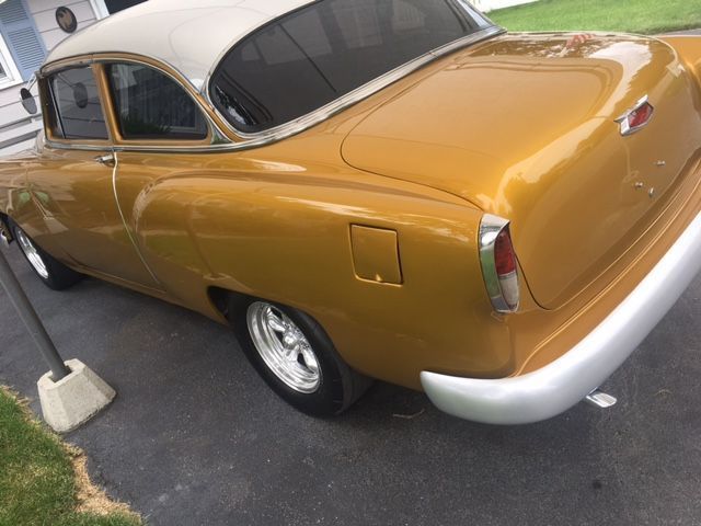 1954 Gold Chevrolet Bel Air/150/210 Coupe