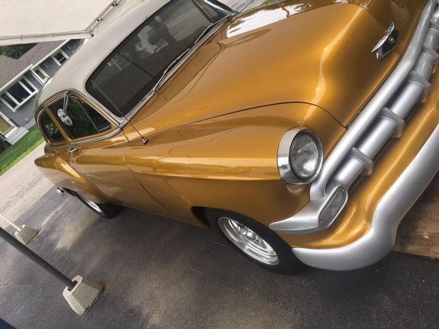 1954 Gold Chevrolet Bel Air/150/210 Coupe