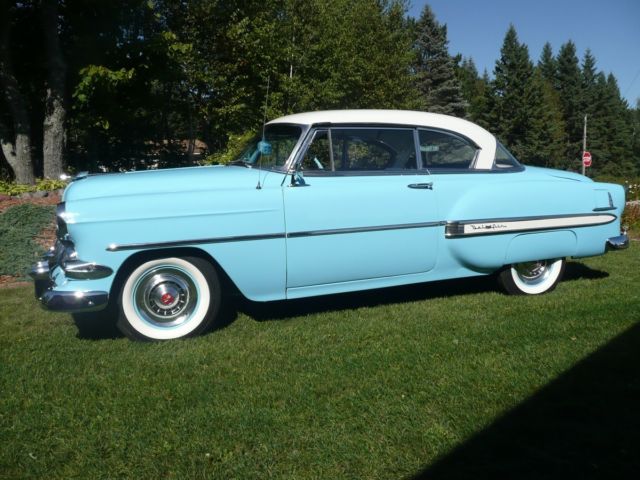 1954 Blue Chevrolet Bel Air/150/210 Coupe