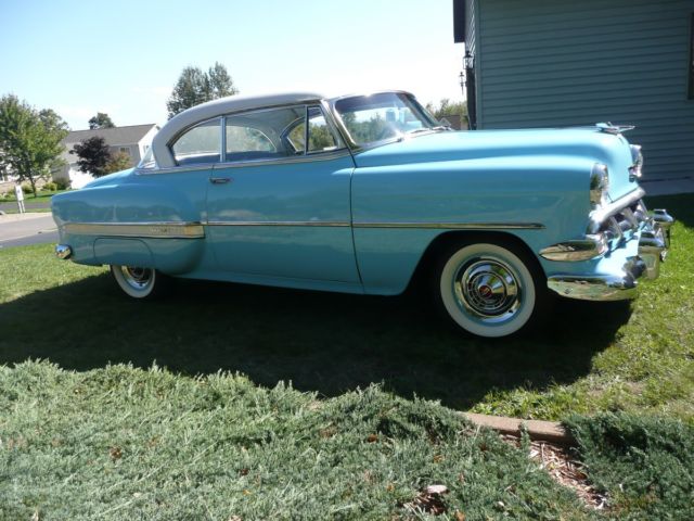 1954 Blue Chevrolet Bel Air/150/210 Coupe