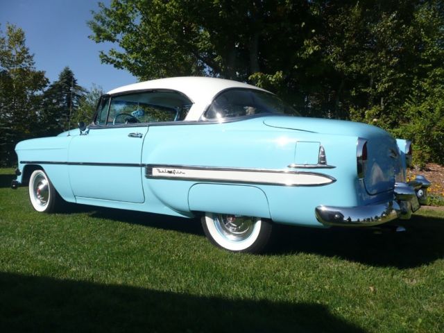 1954 Blue Chevrolet Bel Air/150/210 Coupe