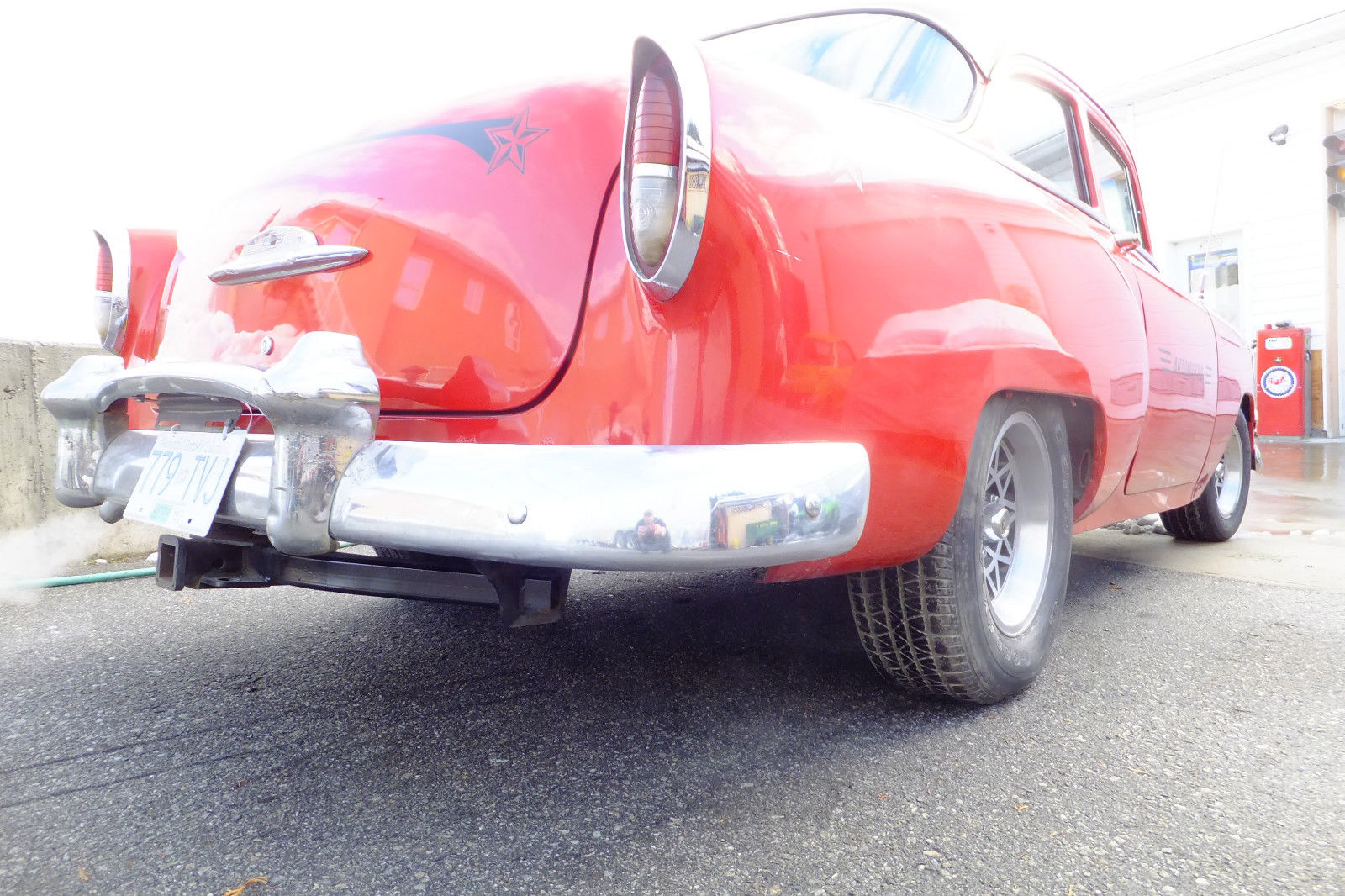 1954 Red Chevrolet Bel Air/150/210 Coupe