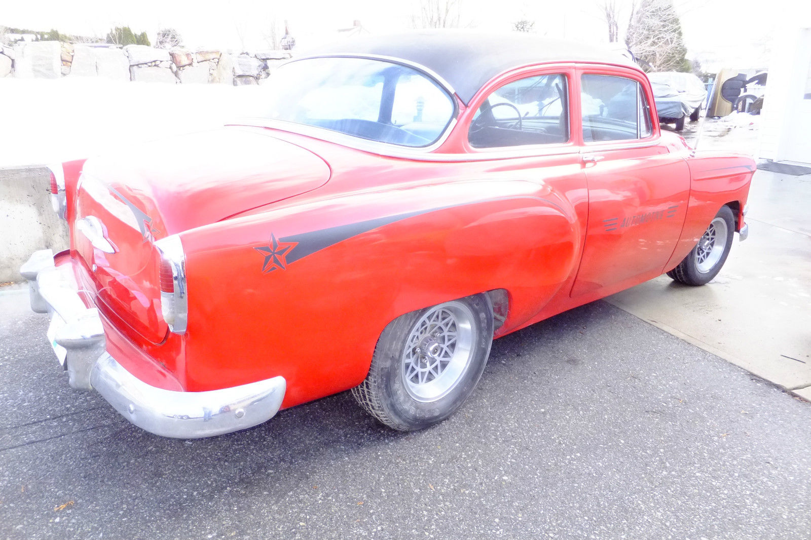 1954 Red Chevrolet Bel Air/150/210 Coupe