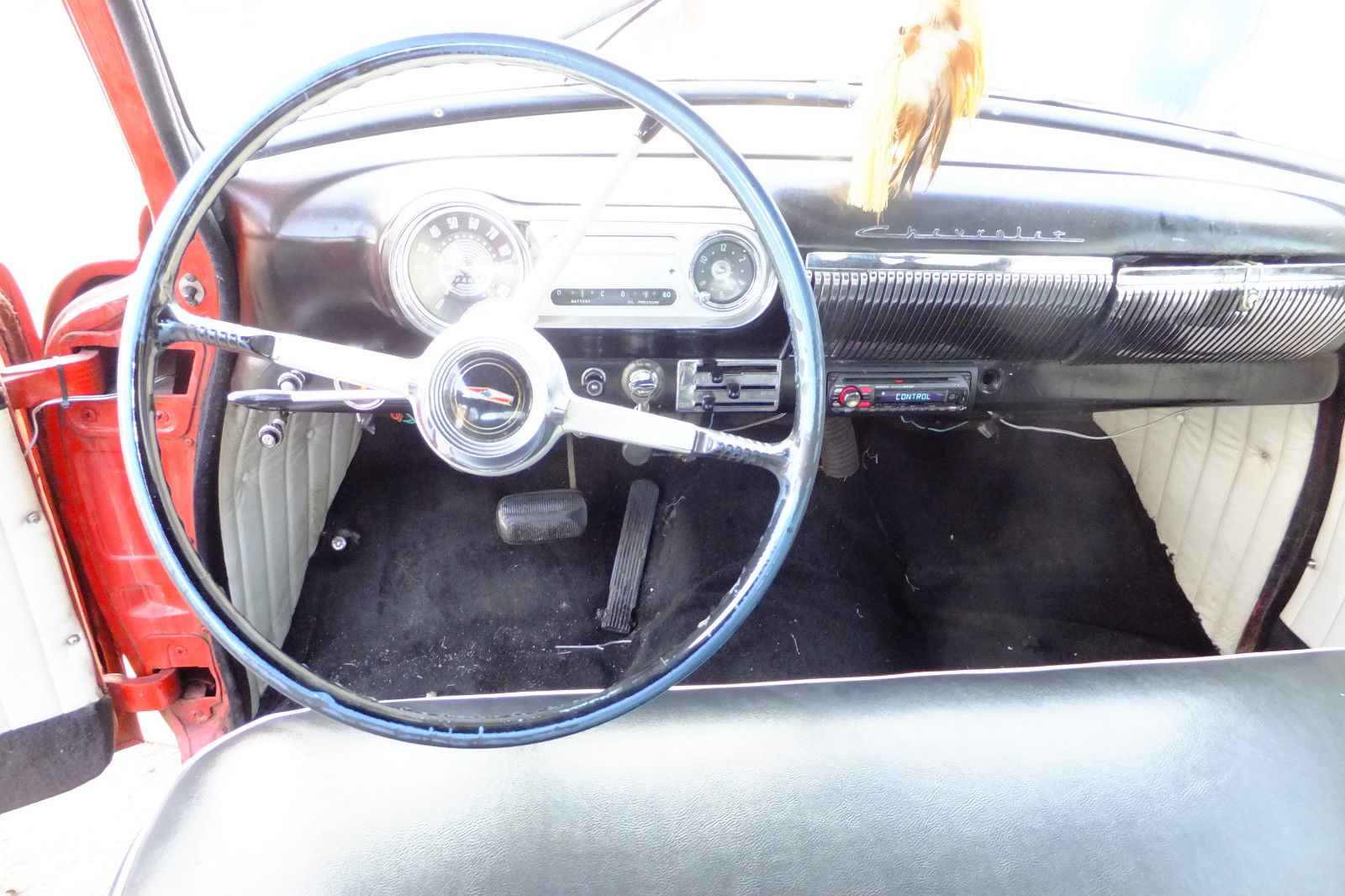 1954 Red Chevrolet Bel Air/150/210 Coupe