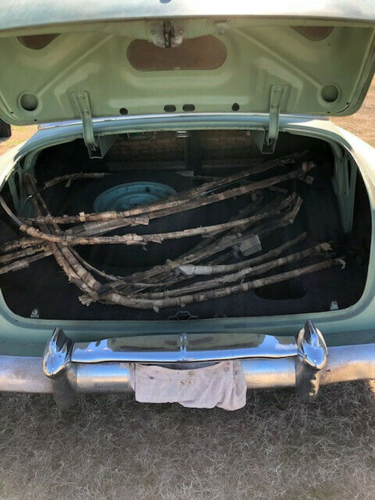 1954 Black Chevrolet Bel Air/150/210