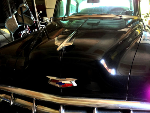 1954 black Chevrolet Bel Air/150/210 Sedan