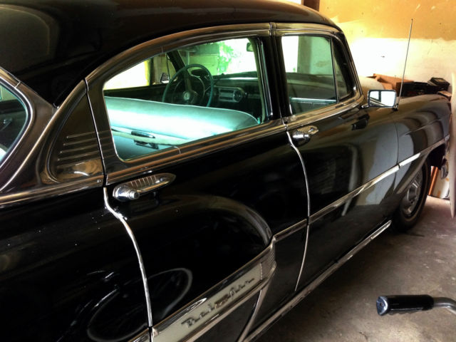 1954 black Chevrolet Bel Air/150/210 Sedan