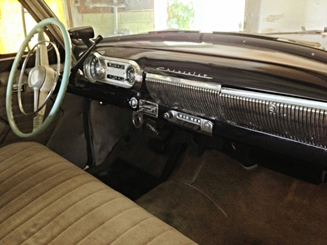 1954 black Chevrolet Bel Air/150/210 Sedan