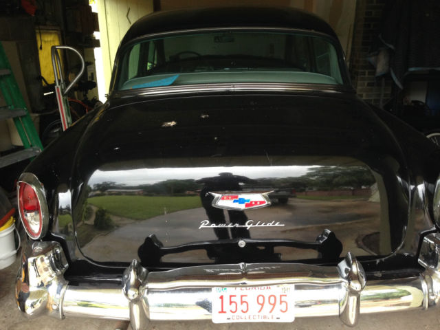 1954 black Chevrolet Bel Air/150/210 Sedan