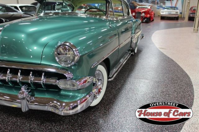 1954 Green Chevrolet Bel Air/150/210 Coupe