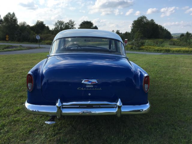 1954 Blue Chevrolet Bel Air/150/210 Sedan