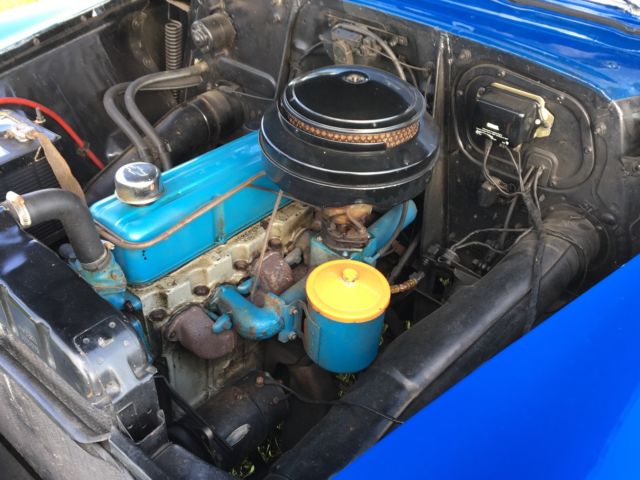 1954 Blue Chevrolet Bel Air/150/210 Sedan
