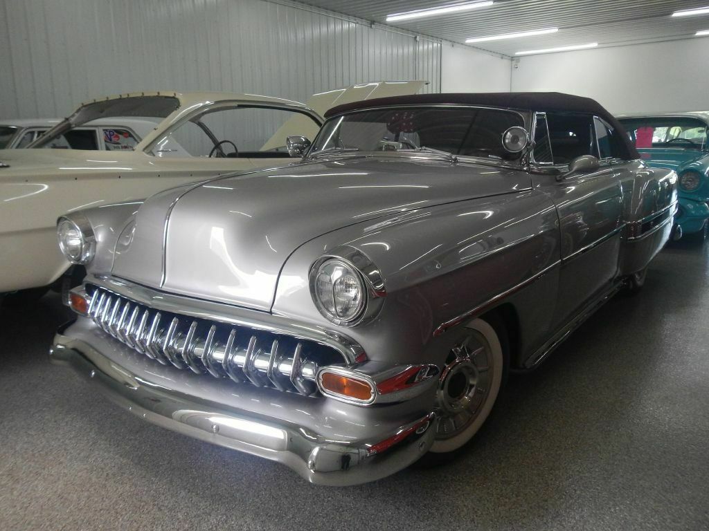 1954 Silver Chevrolet Bel Air/150/210 --
