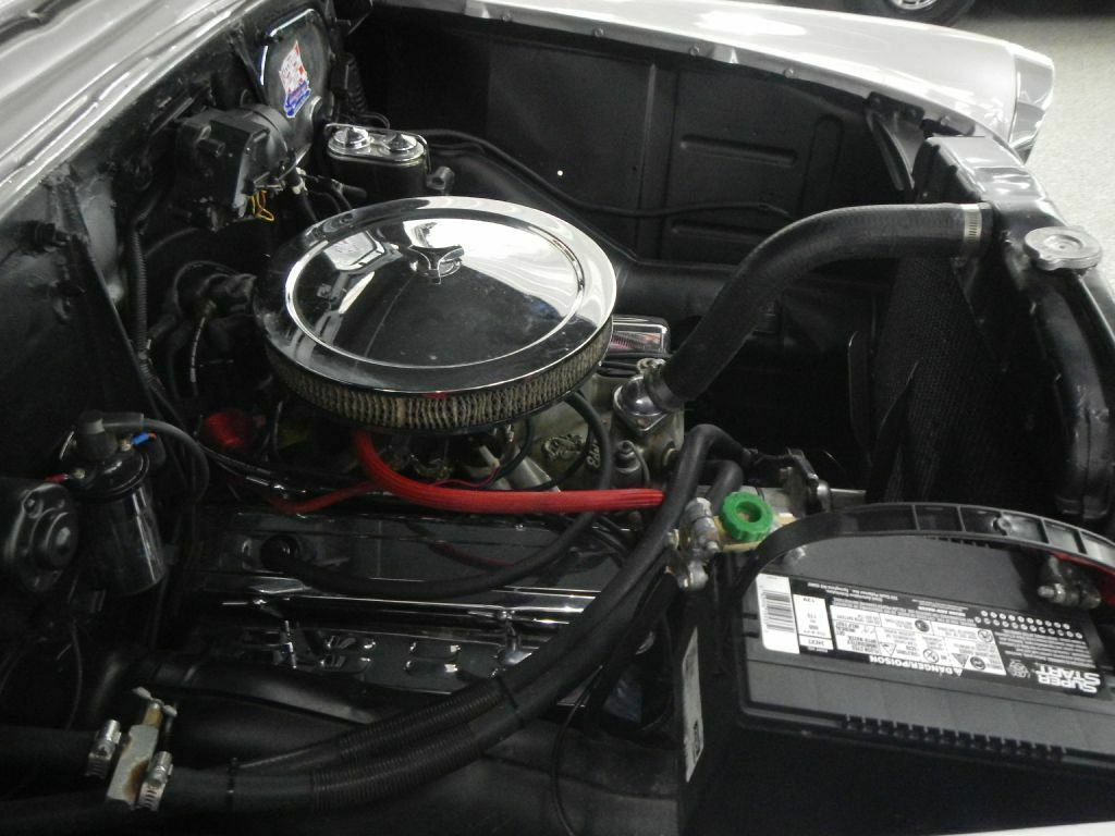 1954 Silver Chevrolet Bel Air/150/210 --