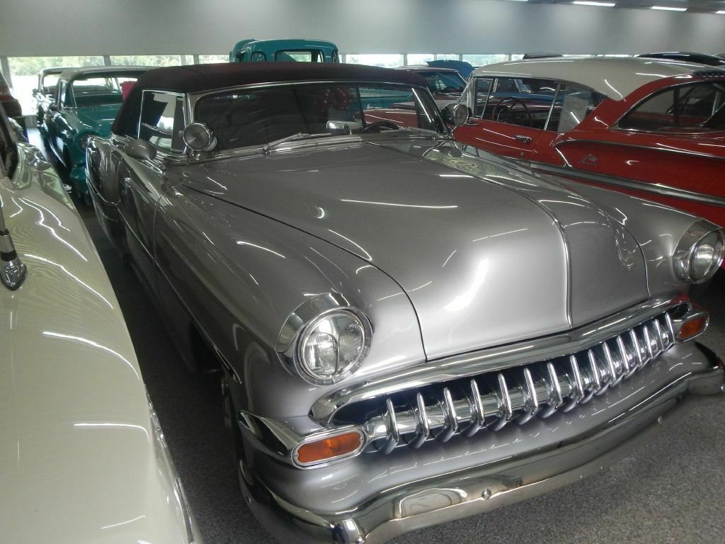 1954 Silver Chevrolet Bel Air/150/210 --