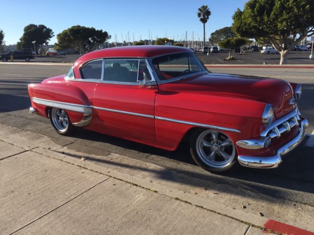 1954 Red Chevrolet Bel Air/150/210