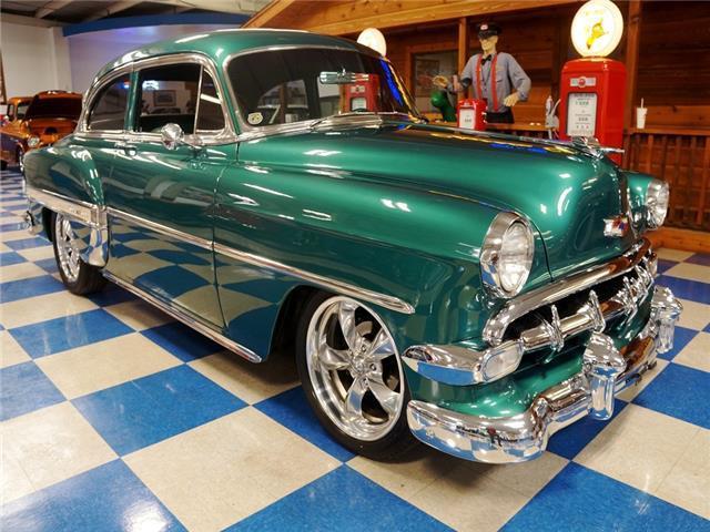 1954 Green Chevrolet Bel Air/150/210 --