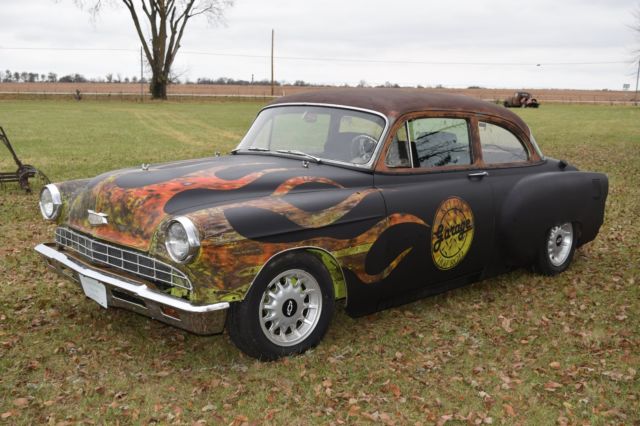 1954 Black Chevrolet Bel Air/150/210 Sedan