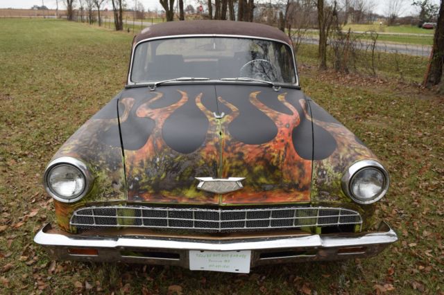 1954 Black Chevrolet Bel Air/150/210 Sedan