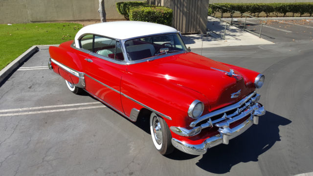 1954 Romany Red Chevrolet Bel Air/150/210 Coupe