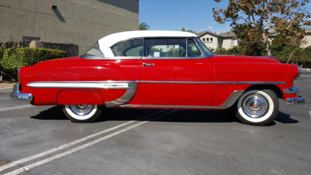 1954 Romany Red Chevrolet Bel Air/150/210 Coupe