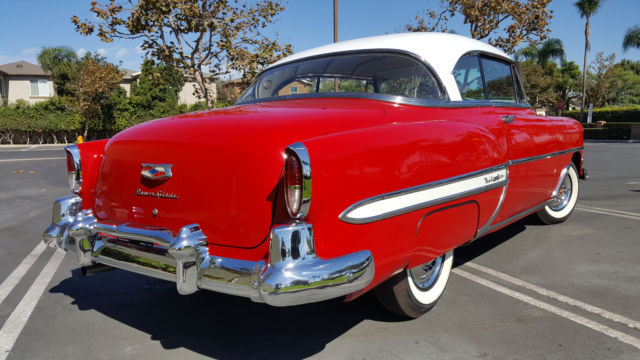 1954 Romany Red Chevrolet Bel Air/150/210 Coupe