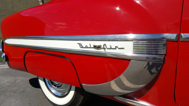 1954 Romany Red Chevrolet Bel Air/150/210 Coupe