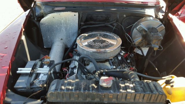1954 Red Chevrolet Bel Air/150/210 Two Door