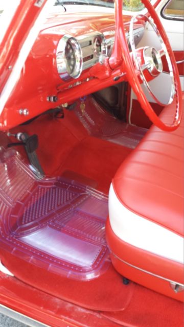 1954 Red Chevrolet Bel Air/150/210 Sedan