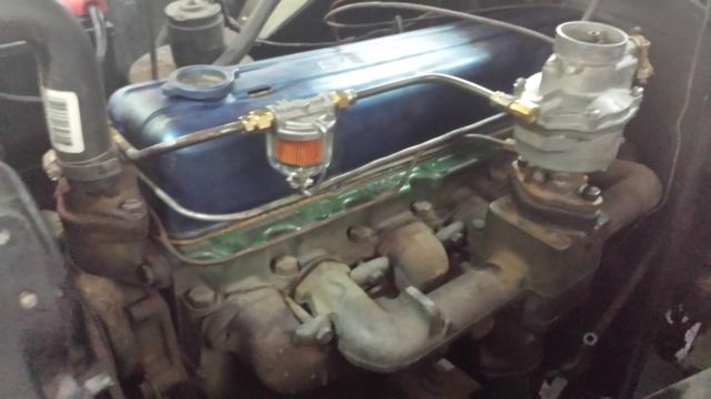 1954 Red Chevrolet Bel Air/150/210 Sedan