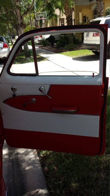1954 Red Chevrolet Bel Air/150/210 Sedan