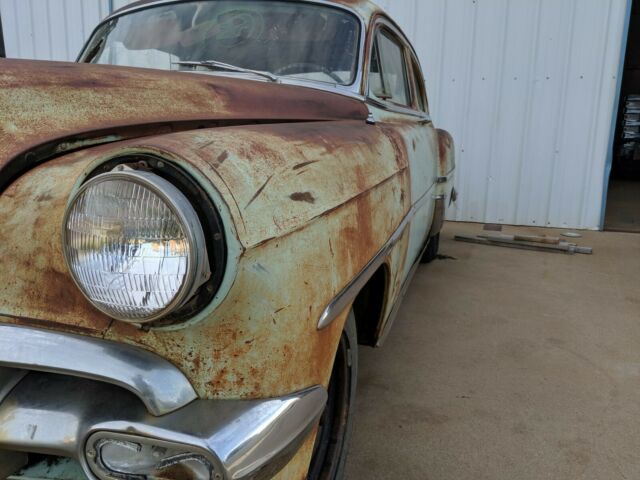 1954 Green Chevrolet Bel Air/150/210 Coupe