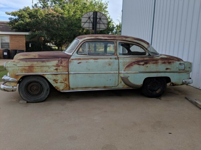 1954 Green Chevrolet Bel Air/150/210 Coupe