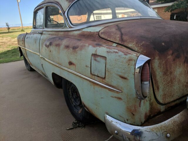 1954 Green Chevrolet Bel Air/150/210 Coupe