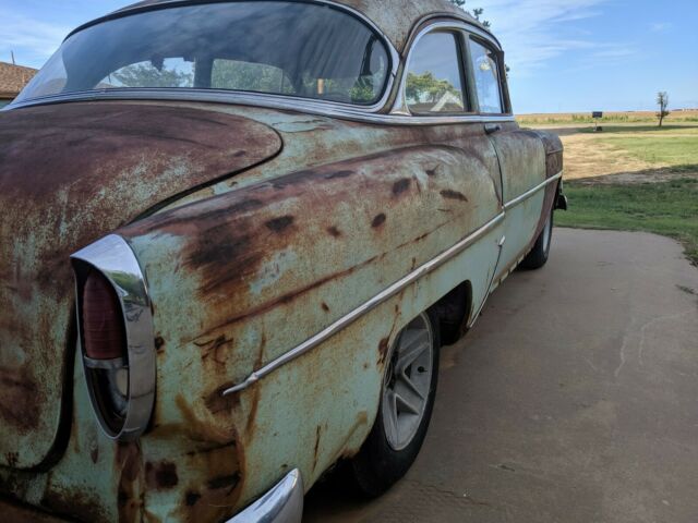 1954 Green Chevrolet Bel Air/150/210 Coupe
