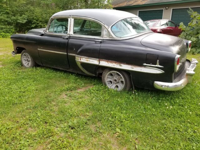 1954 Black Chevrolet Bel Air/150/210 Sedan