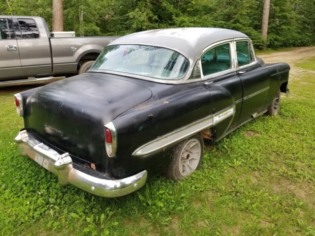 1954 Black Chevrolet Bel Air/150/210 Sedan