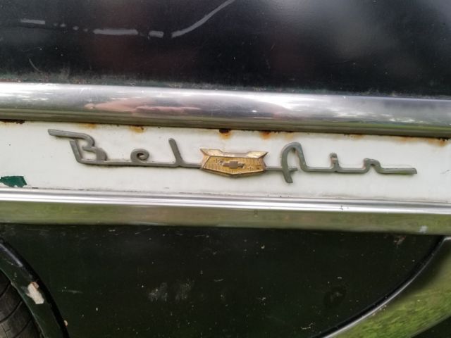 1954 Black Chevrolet Bel Air/150/210 Sedan